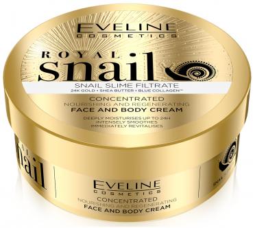 ROYAL SNAIL nährende Creme für Gesicht und Körper, 200 ml